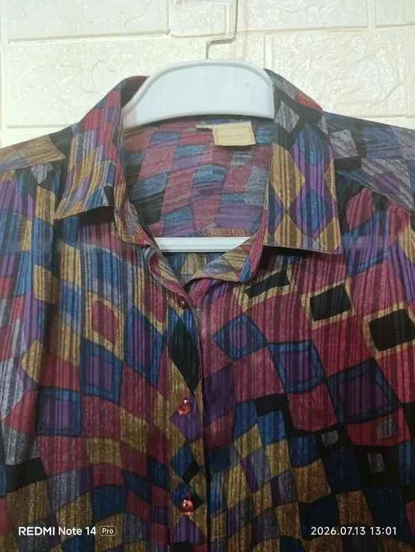 Blusa camisa vintage Nina Ricci R836 – photo 4